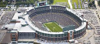 Lambeau Field aerial view